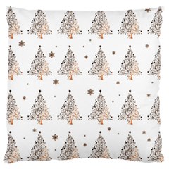 Christmas tree - pattern Large Cushion Case (One Side)