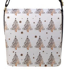 Christmas tree - pattern Flap Messenger Bag (S)