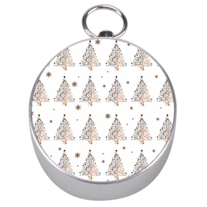 Christmas tree - pattern Silver Compasses