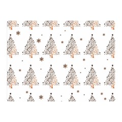 Christmas Tree - Pattern Double Sided Flano Blanket (mini)  by Valentinaart