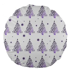 Christmas Tree - Pattern Large 18  Premium Round Cushions