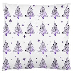 Christmas Tree - Pattern Standard Flano Cushion Case (two Sides) by Valentinaart