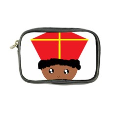 Cutieful Kids Art Funny Zwarte Piet Friend Of St  Nicholas Wearing His Miter Coin Purse by yoursparklingshop