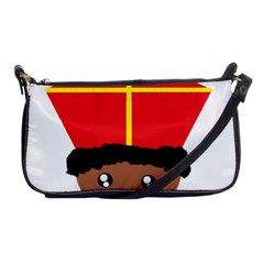 Cutieful Kids Art Funny Zwarte Piet Friend Of St  Nicholas Wearing His Miter Shoulder Clutch Bags by yoursparklingshop