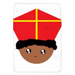 Cutieful Kids Art Funny Zwarte Piet Friend Of St  Nicholas Wearing His Miter Flap Covers (s)  by yoursparklingshop