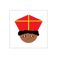 Cutieful Kids Art Funny Zwarte Piet Friend Of St  Nicholas Wearing His Miter Satin Bandana Scarf by yoursparklingshop