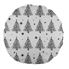 Christmas Tree - Pattern Large 18  Premium Round Cushions