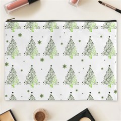 Christmas Tree - Pattern Cosmetic Bag (xxxl)  by Valentinaart