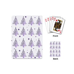 Christmas Tree - Pattern Playing Cards (mini) 