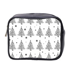 Christmas Tree - Pattern Mini Toiletries Bag 2-side by Valentinaart