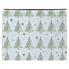 Christmas Tree - Pattern Cosmetic Bag (xxxl)  by Valentinaart