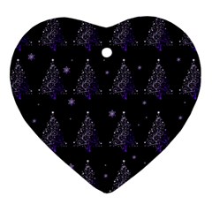 Christmas Tree - Pattern Ornament (heart) by Valentinaart