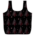 Christmas tree - pattern Full Print Recycle Bags (L)  Front