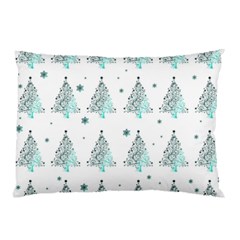 Christmas Tree - Pattern Pillow Case by Valentinaart