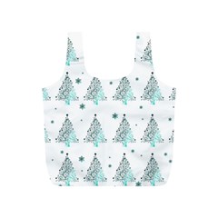 Christmas Tree - Pattern Full Print Recycle Bags (s)  by Valentinaart