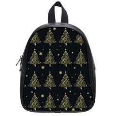 Christmas Tree - Pattern School Bag (small) by Valentinaart