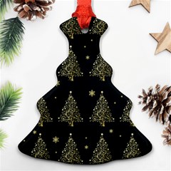 Christmas Tree - Pattern Christmas Tree Ornament (two Sides)