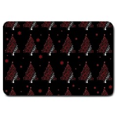 Christmas Tree - Pattern Large Doormat 