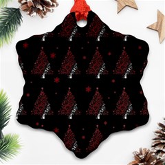 Christmas Tree - Pattern Ornament (snowflake) by Valentinaart