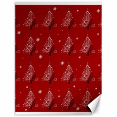 Christmas Tree - Pattern Canvas 18  X 24   by Valentinaart