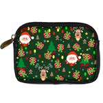 Santa and Rudolph pattern Digital Camera Cases Front