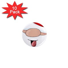 Santa  1  Mini Magnet (10 Pack)  by Valentinaart