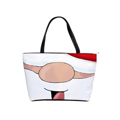 Santa  Shoulder Handbags by Valentinaart