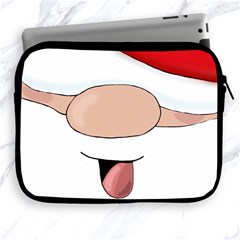 Santa  Apple Ipad 2/3/4 Zipper Cases by Valentinaart