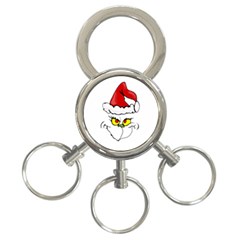 Grinch 3-ring Key Chains by Valentinaart