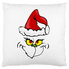 Grinch Standard Flano Cushion Case (two Sides) by Valentinaart