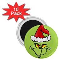 Grinch 1 75  Magnets (10 Pack)  by Valentinaart