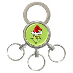 Grinch 3-ring Key Chains by Valentinaart