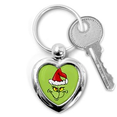 Grinch Key Chains (heart)  by Valentinaart