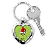 Grinch Key Chains (Heart)  Front