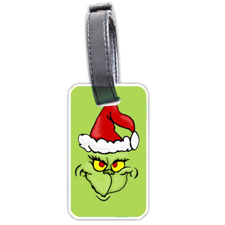 Grinch Luggage Tags (One Side) 