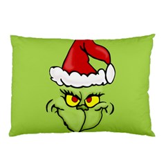 Grinch Pillow Case (two Sides) by Valentinaart