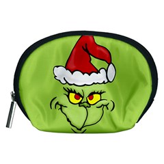 Grinch Accessory Pouches (medium)  by Valentinaart