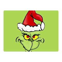 Grinch Double Sided Flano Blanket (mini)  by Valentinaart