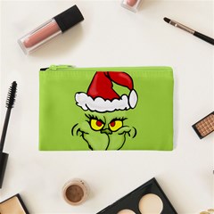 Grinch Cosmetic Bag (xs) by Valentinaart