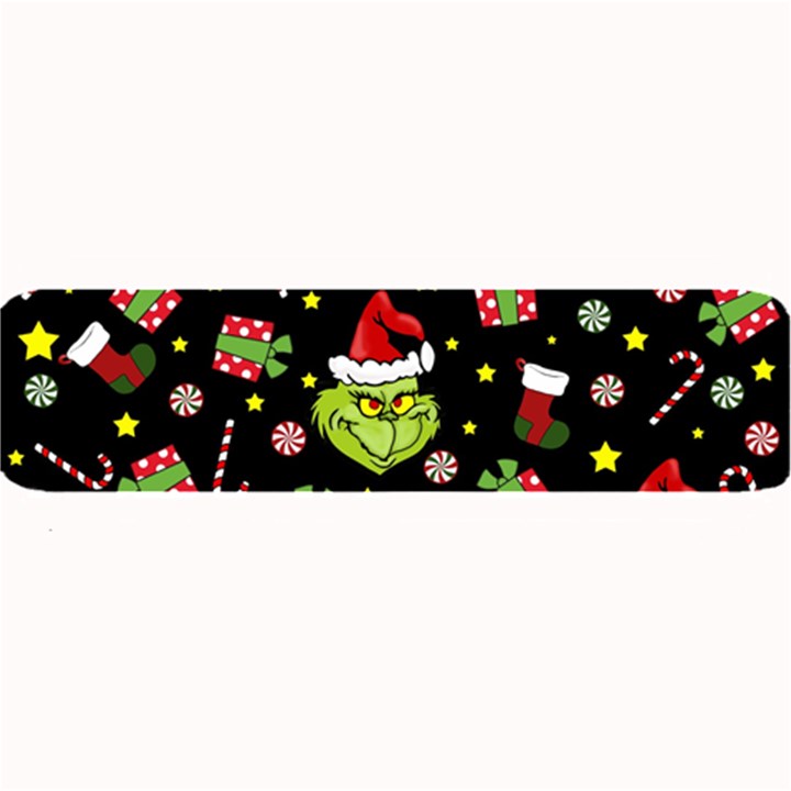 Grinch pattern Large Bar Mats