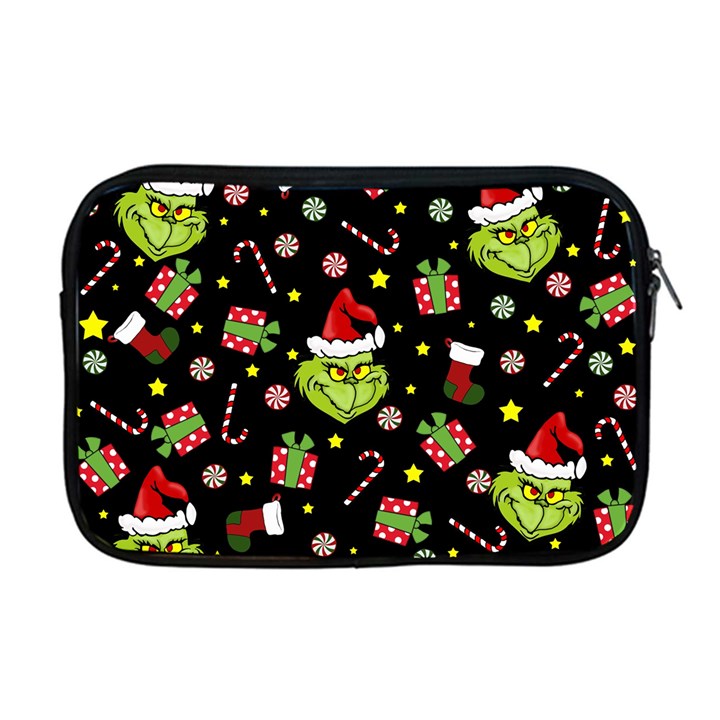 Grinch pattern Apple MacBook Pro 17  Zipper Case