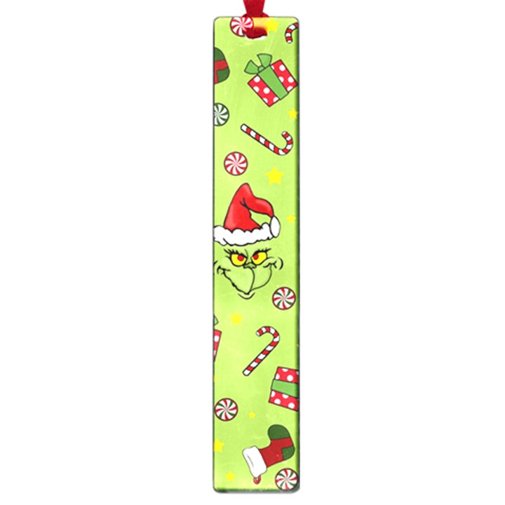 Grinch pattern Large Book Marks