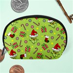 Grinch pattern Accessory Pouches (Large)  Back