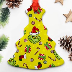 Grinch Pattern Ornament (christmas Tree) 