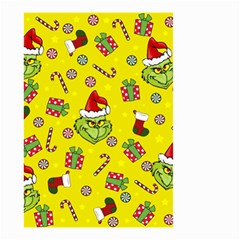 Grinch Pattern Small Garden Flag (two Sides) by Valentinaart