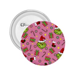 Grinch pattern 2.25  Buttons