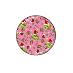 Grinch pattern Hat Clip Ball Marker