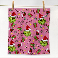 Grinch pattern Face Towel