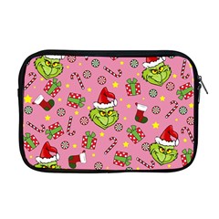 Grinch pattern Apple MacBook Pro 17  Zipper Case