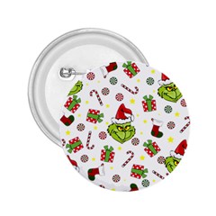 Grinch Pattern 2 25  Buttons